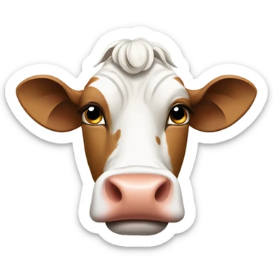Brahman cows ￼ sticker