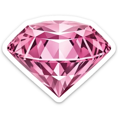 pink 56-carat diamond sticker