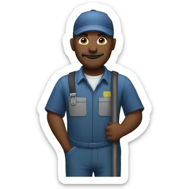 Janitor  sticker