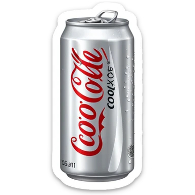 Diet Coke can  sticker