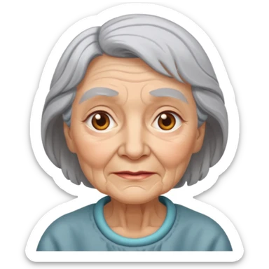 Old Lady sticker