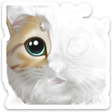 Chatte sticker