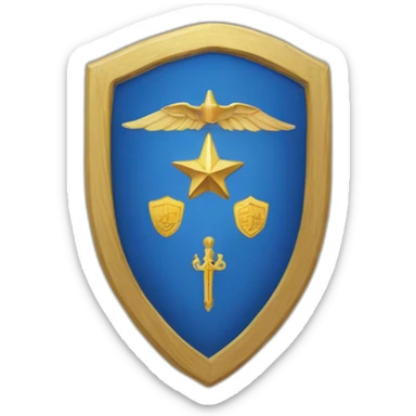 el escudo del ejercito de tierra sticker