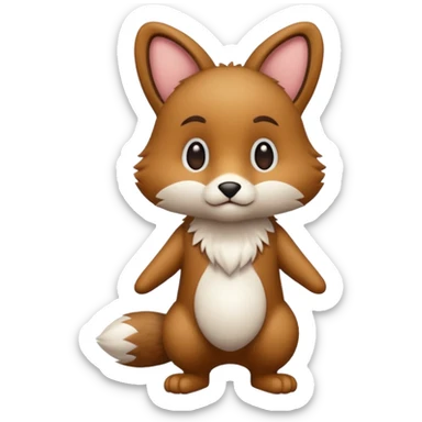 COELHO ANIMAL sticker