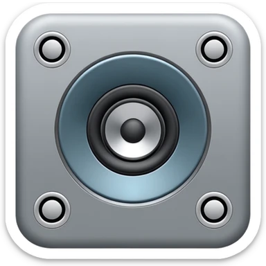 mac os icon speaker volume bar sticker
