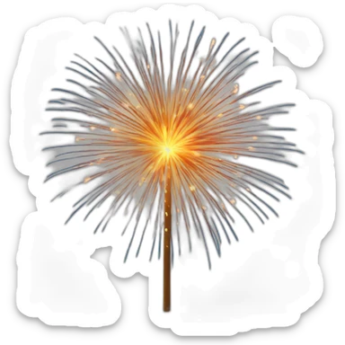 Firework sticker