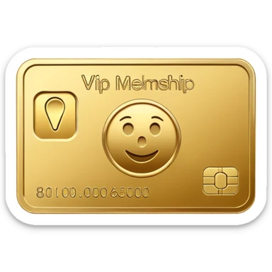 membership vip sticker