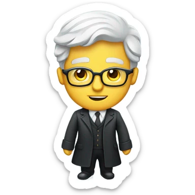 barrister wothat slips on ice sticker