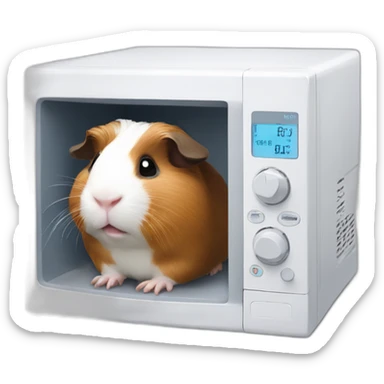 microwave guineapig sticker