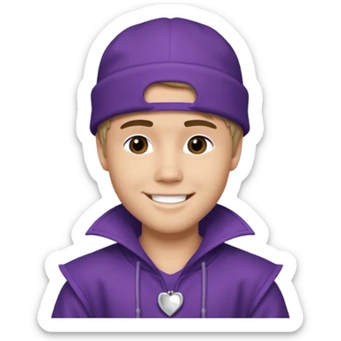 Justin bieber costume  sticker
