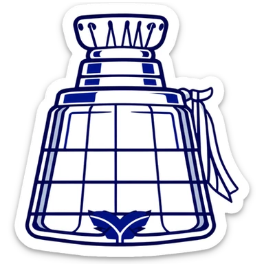 Toronto maple leafs with Stanley cup sticker