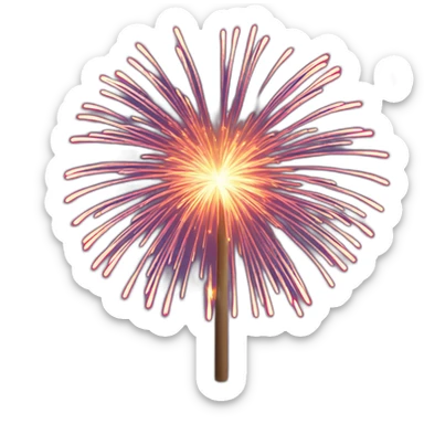 fireworks sticker