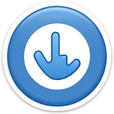 You make me a girl with a uniform diameter like a verification bag, which should look like a blue color with a white tick mark in the middle and a cut mark around the blue color.You make me an emoji that I can use as text. sticker