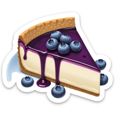 Blue Berry Cheese Cake sticker