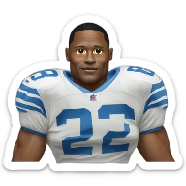 Barry Sanders sticker
