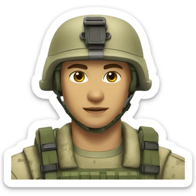 military cat Ukrainian marines sticker