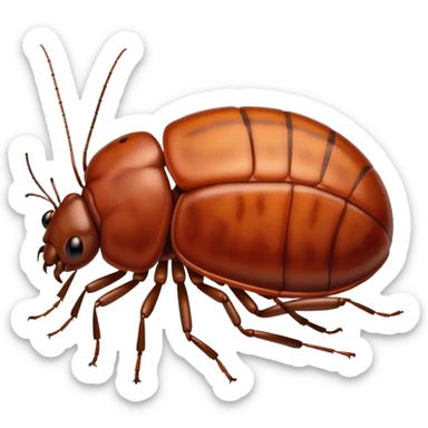 Bedbug sticker