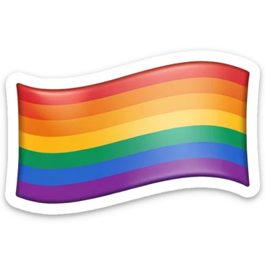 homosexual flag sticker