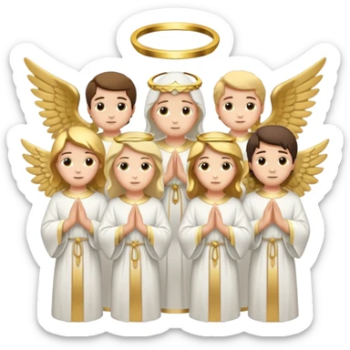 godly counsil heaven emoji sticker