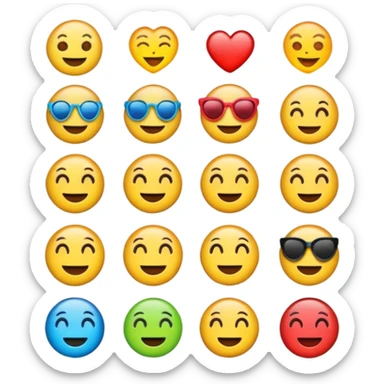 Emojis sticker download sticker