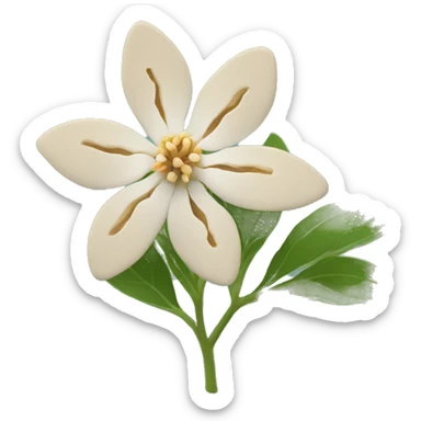 ashwagandha flower sticker