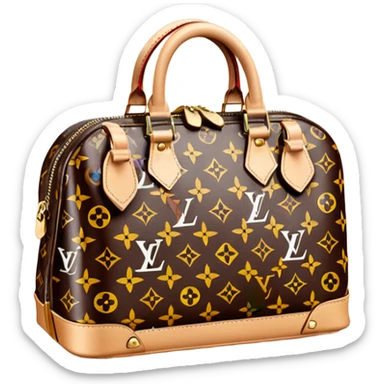 louis vuitton bag sticker
