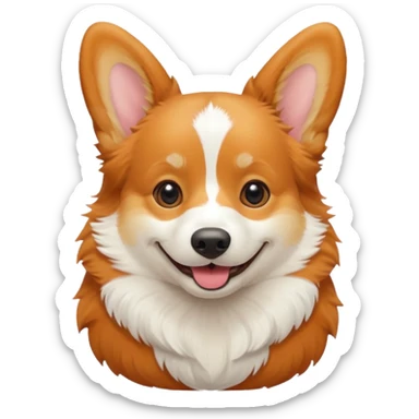 corgi dog sticker