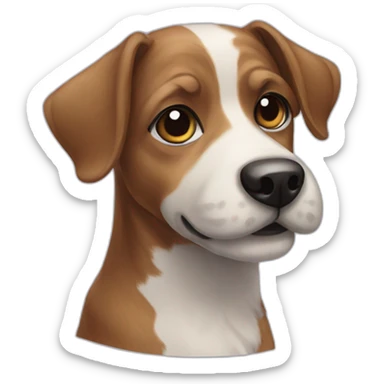 portie dog sticker