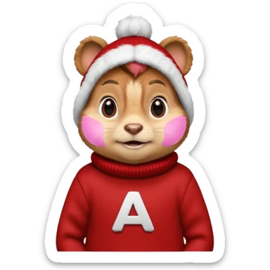 Alvin chipmunk sticker