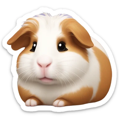 Guineapig laying down  sticker