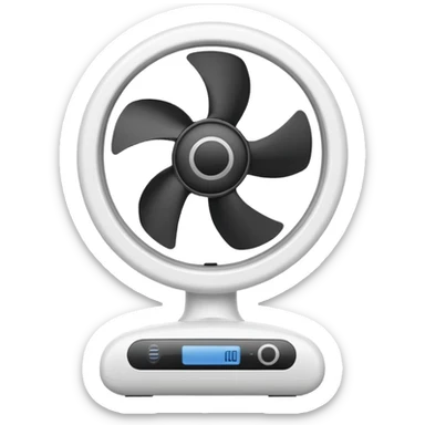 bladeless fan sticker