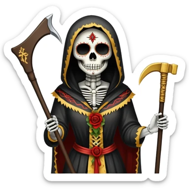 Santa muerte  sticker