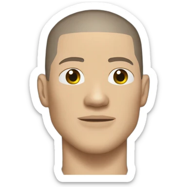 Michael scofield prison break sticker