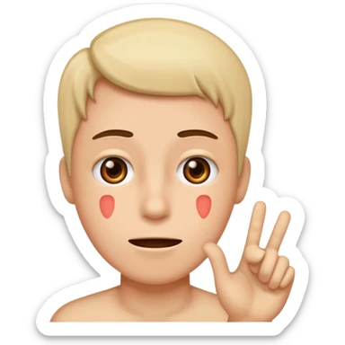 one person, exclamation mark, important to remember sticker