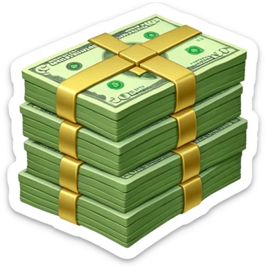 Millions of dollars sticker