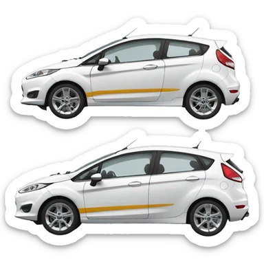 Ford fiesta sticker