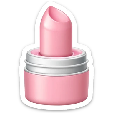 Rose vanilla lipbalm sticker