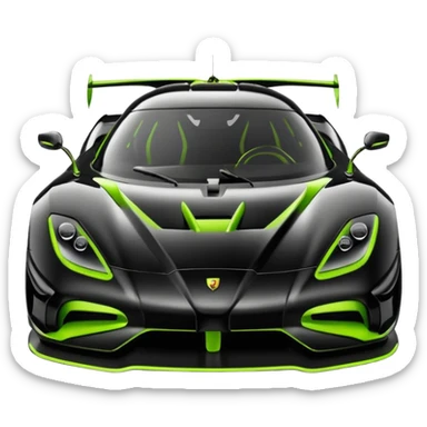 Koenigsegg Jesko sticker