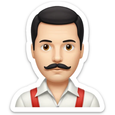 Freddie Mercury sticker