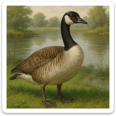 Goose sticker
