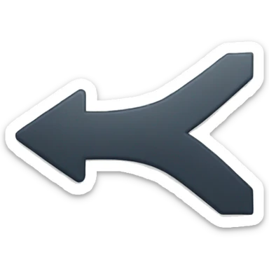 emoji down arrow with circle sticker