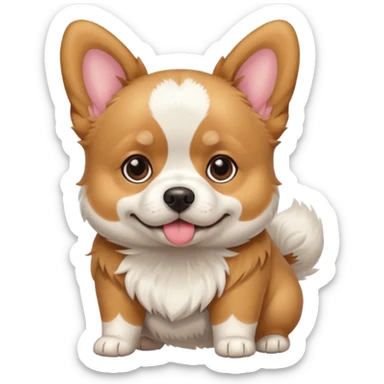 Can you do a mix of a Maltese, Pomerian, French Bulldog and Corgi sticker