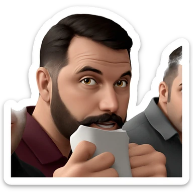 brotherhood of stylish boys sticker