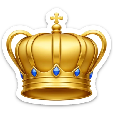 golden RM logo royal sticker