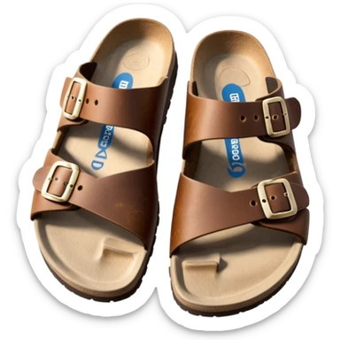 Birkenstock brown sticker