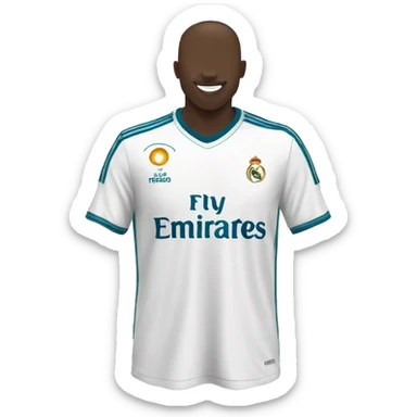real madrid jersey  sticker