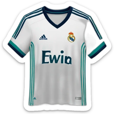 Real Madrid jersey number 16 sticker