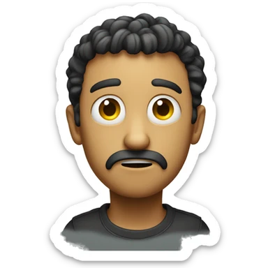 a developer who is afraid of a semi colon sticker