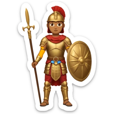 cartagineses cuerpo entero solo uno sticker