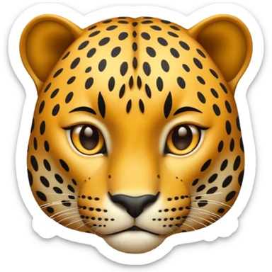 Leopardo sticker